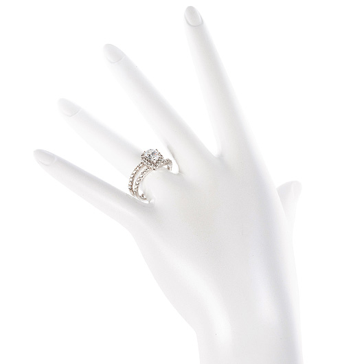 ノーブランド ダイヤモンド リング 11100064 プラチナ 新品 サブカット 1枚目