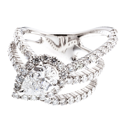 ノーブランド ダイヤモンド リング 11100064 プラチナ 新品 サブカット 2枚目