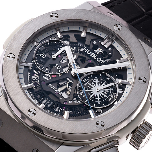 ウブロ クラシック フュージョン アエロフュージョン クロノグラフ グランド オデッセイ2016 525.NX.0129.VR.LGO16 グレー 中古 サブカット 1枚目