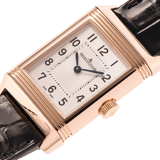 ジャガー・ルクルト レベルソ クラシック スモール デュエット Q2662430 シルバー 中古 サブカット 1枚目