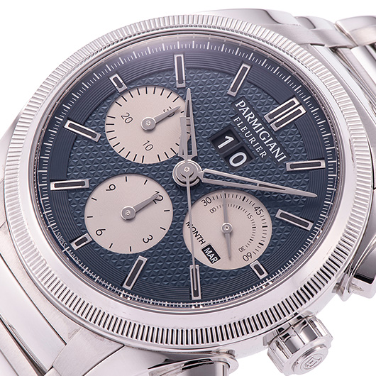 パルミジャーニ・フルリエ トンダグラフ GT ヨシダ スペシャル PFS906-1020002-100182 ブルー/シルバー 中古 サブカット 1枚目