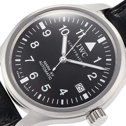 IWC マーク15 IW325301 ブラック 中古 サブカット 1枚目