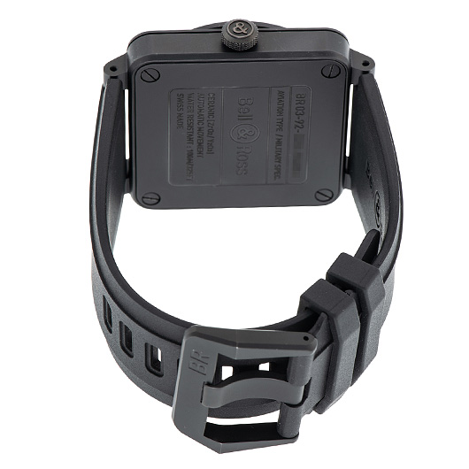 ベル＆ロス BR03-92 ナイトラム BR0392-BL3-CE/SCA ブラック 中古 サブカット 2枚目