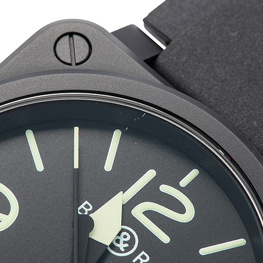 ベル＆ロス BR03-92 ナイトラム BR0392-BL3-CE/SCA ブラック 中古 サブカット 3枚目