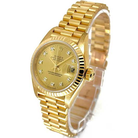 ロレックス デイトジャスト 79178 シャンパン 中古 サブカット 1枚目