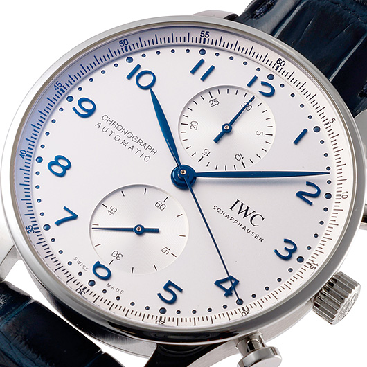 IWC ポルトギーゼ クロノグラフ IW371605 シルバー 中古 サブカット 1枚目