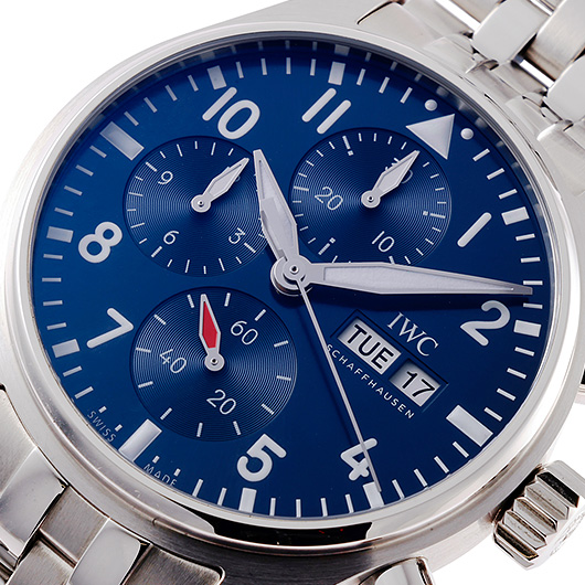 IWC パイロットウォッチ クロノグラフ 41 IW388102 ブルー 中古 サブカット 1枚目