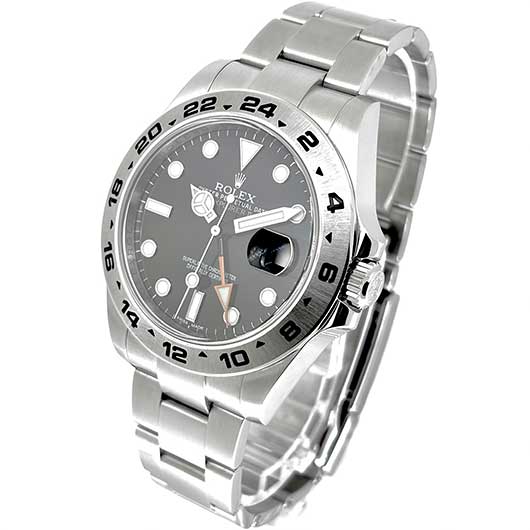 ロレックス エクスプローラーⅡ 216570 ブラック 中古 サブカット 1枚目