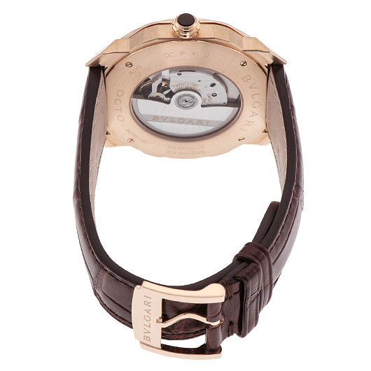 ブルガリ オクト ローマ OCP41C1GLD ブラック 新品 サブカット 2枚目