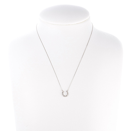 ノーブランド ダイヤモンド ネックレス 4618540 プラチナ 新品 サブカット 1枚目