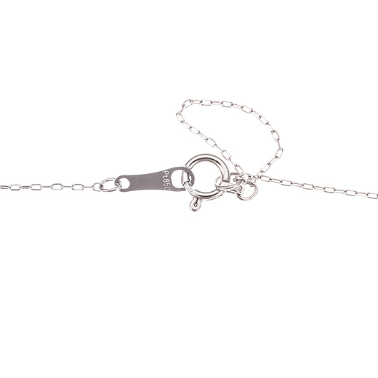 ノーブランド ダイヤモンド ネックレス 4618540 プラチナ 新品 サブカット 3枚目