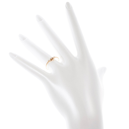 ノーブランド ダイヤモンド リング 4112650 イエローゴールド 新品 サブカット 1枚目