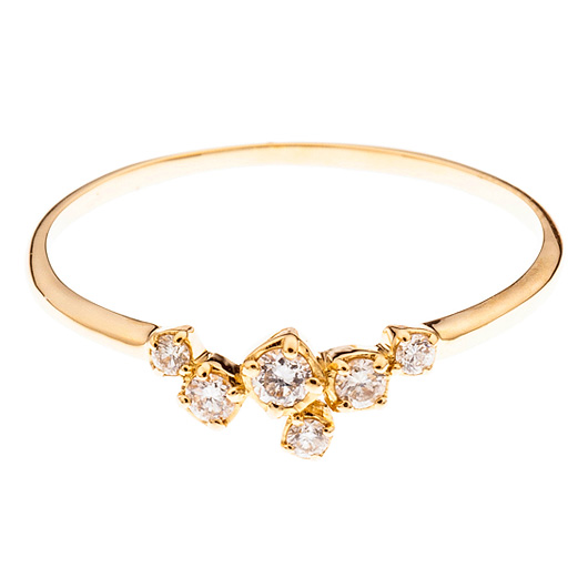 ノーブランド ダイヤモンド リング 4112650 イエローゴールド 新品 サブカット 4枚目