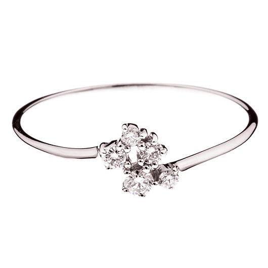 ノーブランド ダイヤモンド リング 4123630 プラチナ 新品 サブカット 4枚目