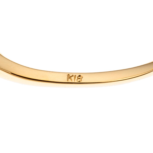 ノーブランド ダイヤモンド リング 4112630 イエローゴールド 新品 サブカット 3枚目