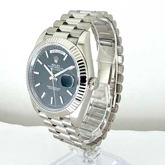 ロレックス デイデイト40 228239 ブラック 中古 サブカット 1枚目