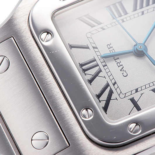 カルティエ サントス ガルベ LM W20060D6 シルバー 中古 サブカット 3枚目