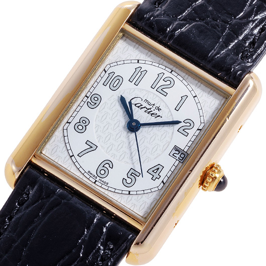 カルティエ マストタンク　ヴェルメイユ W1013954 ホワイト 中古 サブカット 1枚目