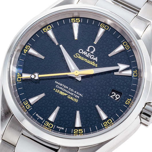 オメガ シーマスターアクアテラ 007ジェームス・ボンド リミテッド 231.10.42.21.03.004 ブルー 中古 サブカット 1枚目