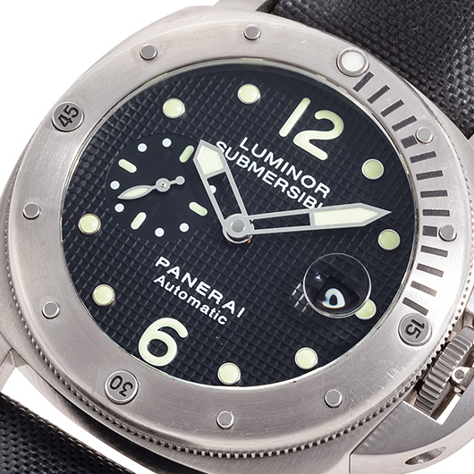 パネライ サブマーシブル PAM00025 ブラック 中古 サブカット 1枚目