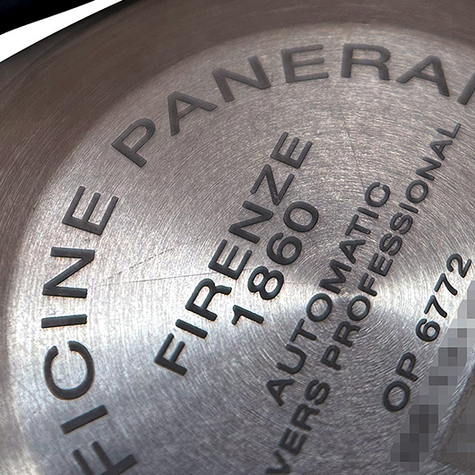 パネライ サブマーシブル PAM00025 ブラック 中古 サブカット 4枚目