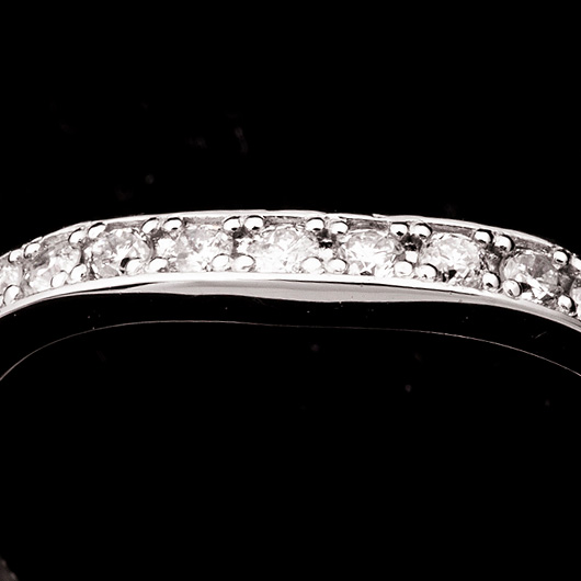 ノーブランド ダイヤモンド エタニティ リング 13100140 プラチナ 新品 サブカット 5枚目