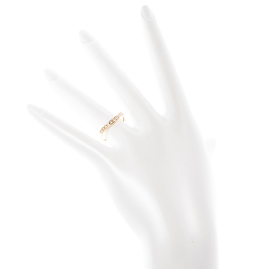 ノーブランド ダイヤモンド エタニティ リング 13100126 イエローゴールド 新品 サブカット 1枚目