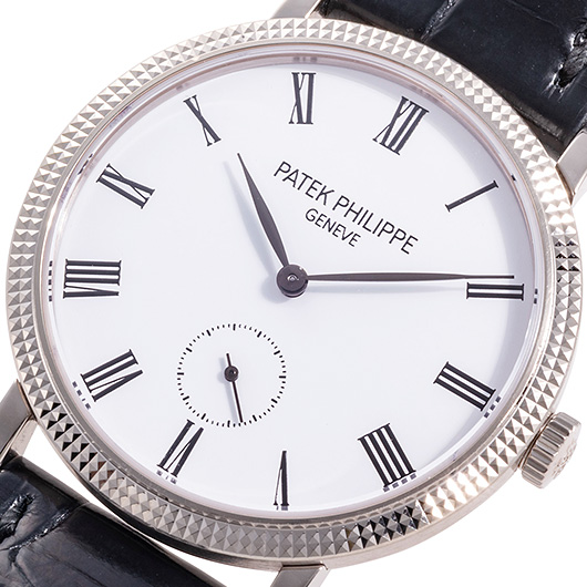 パテックフィリップ カラトラバ 7119G-010 ホワイト 中古 サブカット 1枚目
