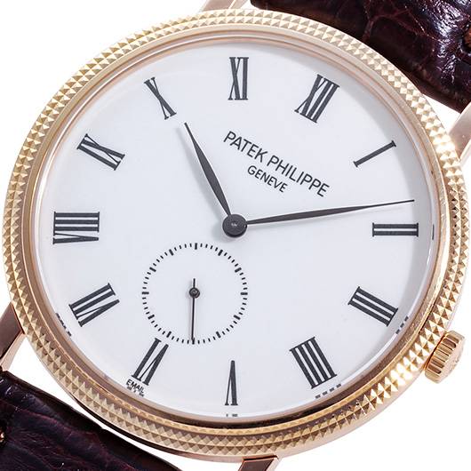 パテックフィリップ カラトラバ 5116R-001 ホワイト 中古 サブカット 1枚目