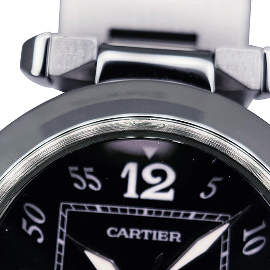 カルティエ パシャC W31043M7 ブラック 中古 サブカット 3枚目