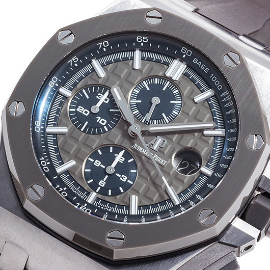 オーデマ・ピゲ ロイヤルオーク オフショア クロノグラフ 26400IO.OO.A004CA.02.A グレー/ブルー 中古 サブカット 1枚目