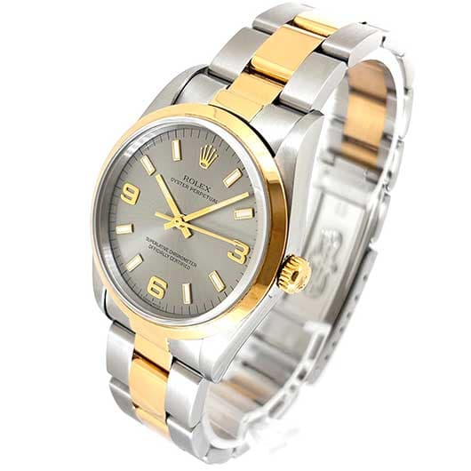 ロレックス オイスター パーペチュアル 14203 グレー 中古 サブカット 1枚目