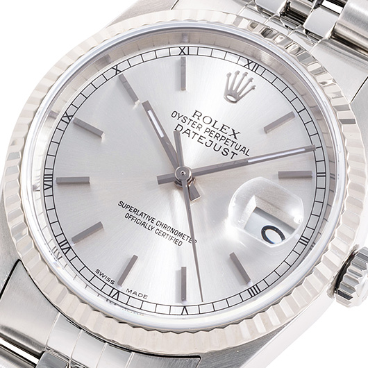ロレックス デイトジャスト 16234 シルバー 中古 サブカット 1枚目