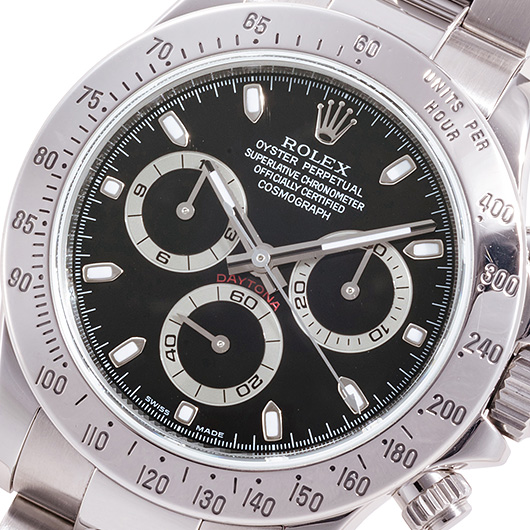 ロレックス デイトナ 116520 ブラック 中古 サブカット 1枚目