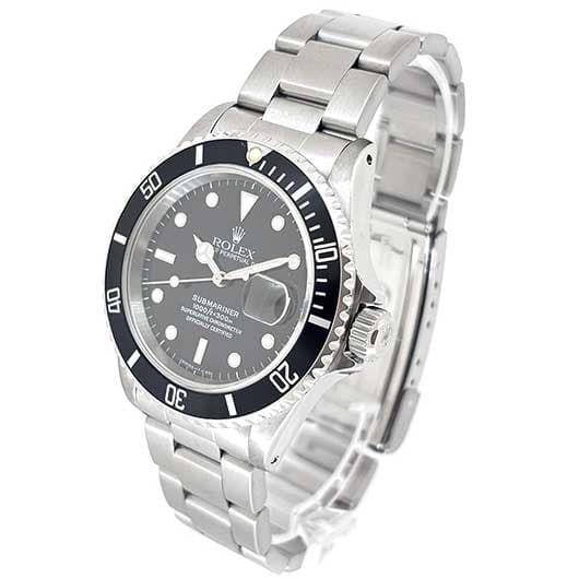 ロレックス サブマリーナ デイト 16610 ブラック 中古 サブカット 1枚目