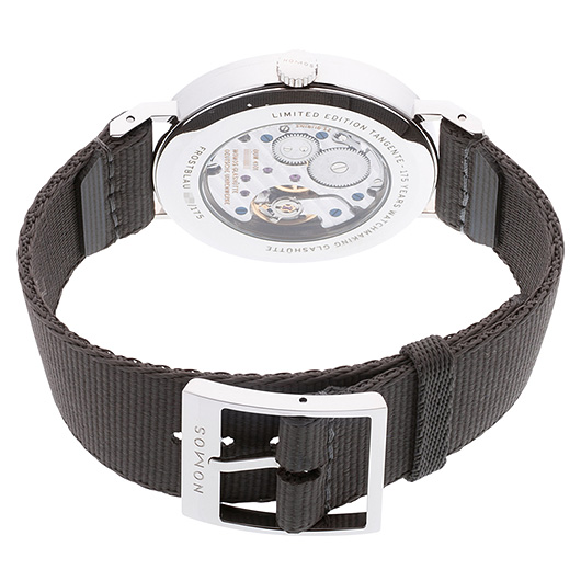 ノモス タンジェント デイト フロストブルー 179.S23 アイスブルー 新品 サブカット 2枚目