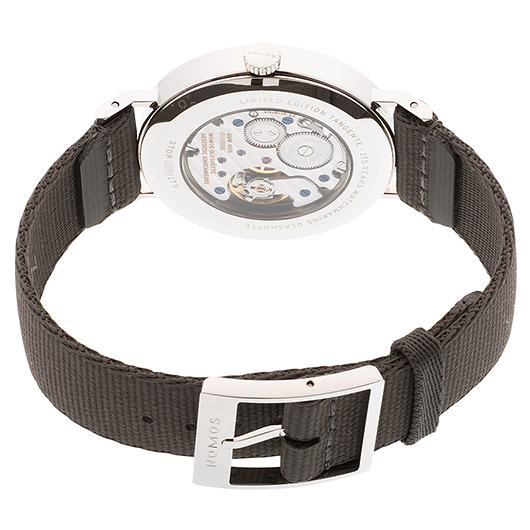 ノモス タンジェント デイト ストップ 179.S3 ホワイト/レッド 新品 サブカット 2枚目