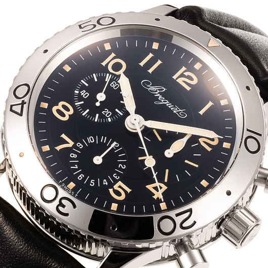 ブレゲ アエロナバル 3800ST/92/9W6 ブラック 中古 サブカット 1枚目