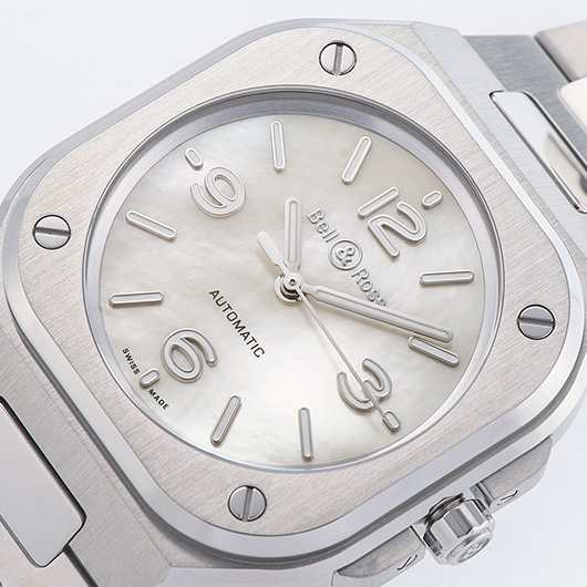 ベル＆ロス BR05 BR05A-S-MP-ST/SST ホワイト 新品 サブカット 1枚目