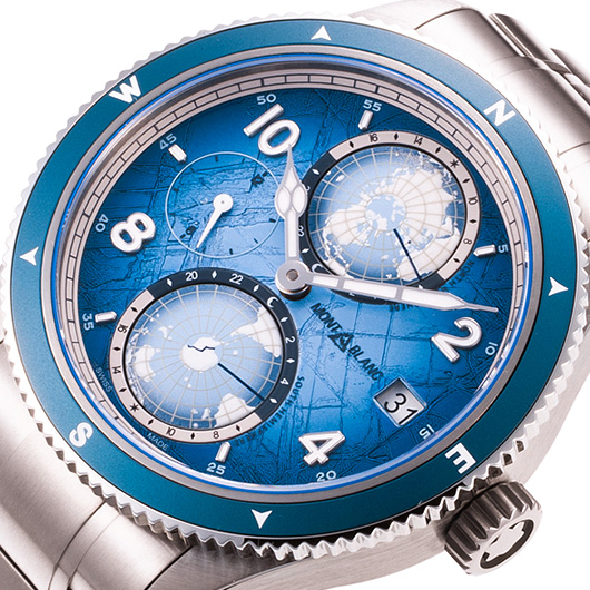 モンブラン 1858 ジオスフェール MB130961 ブルー 新品未使用 サブカット 1枚目