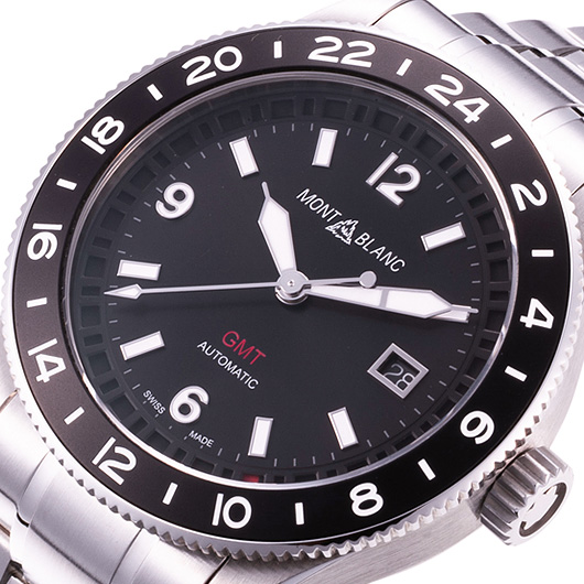 モンブラン 1858 GMT MB129615 ブラック 新品未使用 サブカット 1枚目