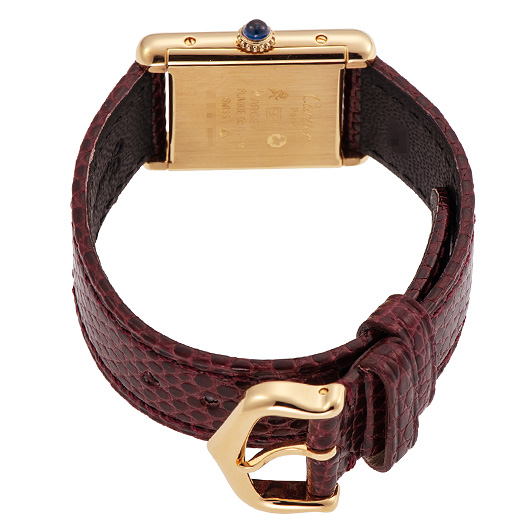 カルティエ マストタンク　ヴェルメイユ --- ボルドー 中古 サブカット 2枚目