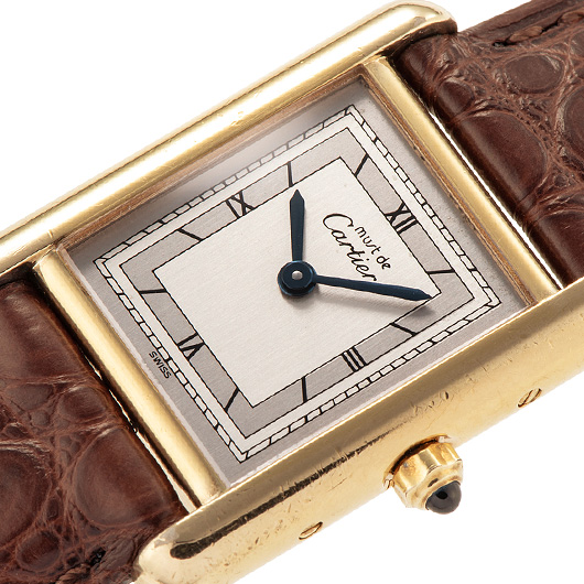 カルティエ マストタンク　ヴェルメイユ --- シルバー/グレー 中古 サブカット 1枚目