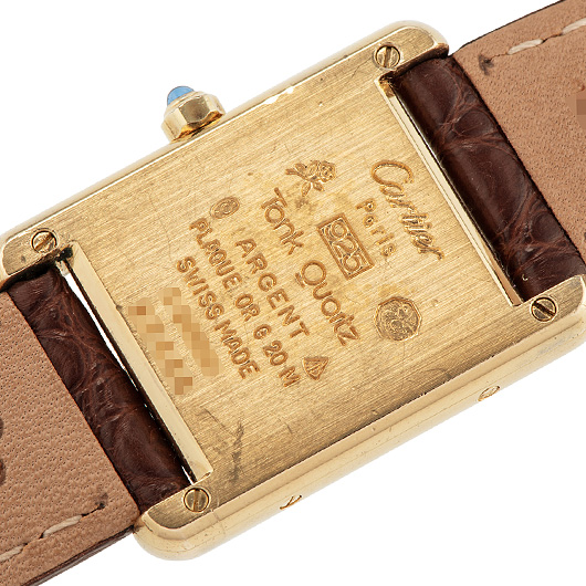 カルティエ マストタンク　ヴェルメイユ --- シルバー/グレー 中古 サブカット 4枚目