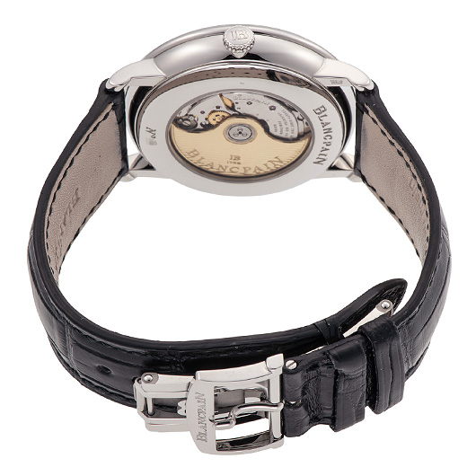 ブランパン ヴィルレ GMT デイト 6662-1127-55B ホワイト 中古 サブカット 2枚目