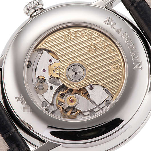 ブランパン ヴィルレ GMT デイト 6662-1127-55B ホワイト 中古 サブカット 3枚目