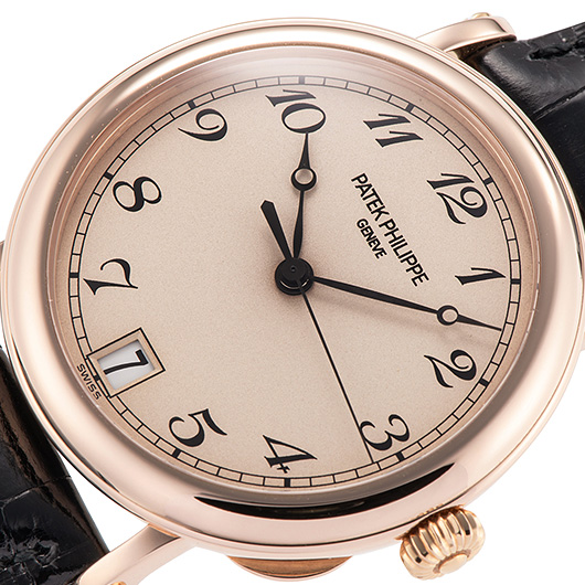 パテックフィリップ カラトラバ オフィサー 5053R-001 アイボリー 中古 サブカット 1枚目