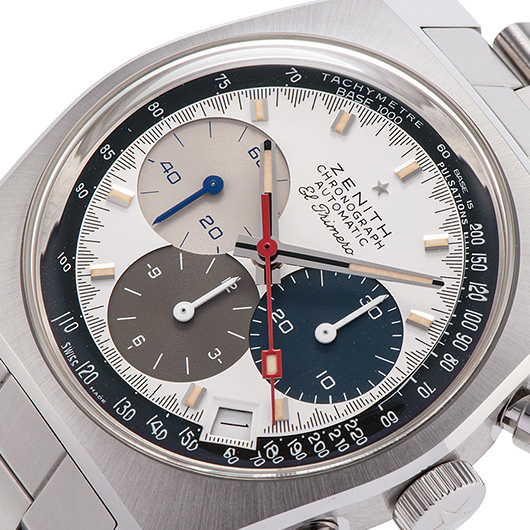 ゼニス クロノマスター リバイバル エル・プリメロ A3817 03.A384.400/3817.M3817 ホワイト 中古 サブカット 1枚目