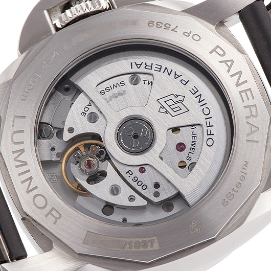 パネライ ルミノール クアランタ ルナ ロッサ Bitempo PAM01404 ブルー 中古 サブカット 3枚目