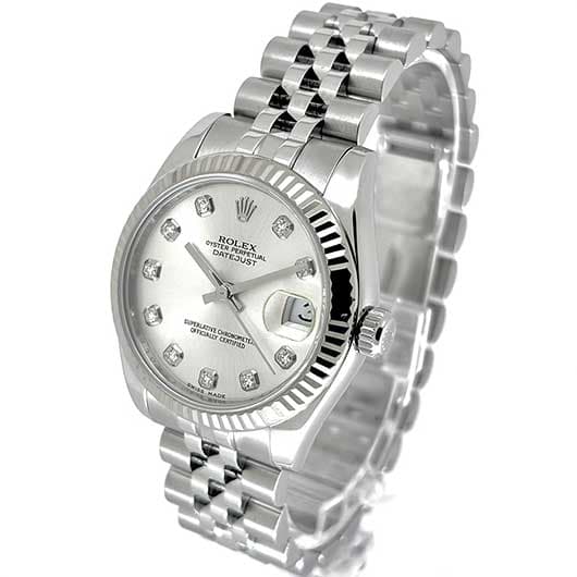 ロレックス デイトジャスト 178274G シルバー 中古 サブカット 1枚目